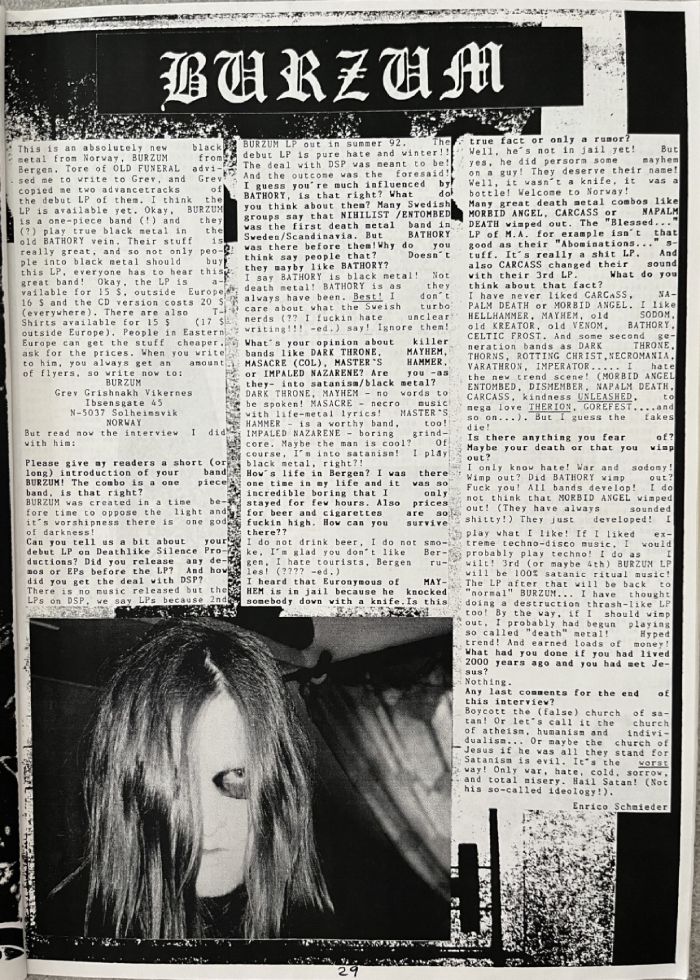 Darkness magazine (1992)