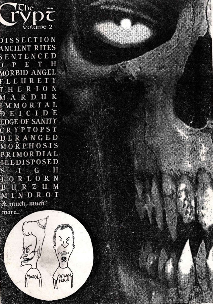 The Crypt magazine cover (1995)