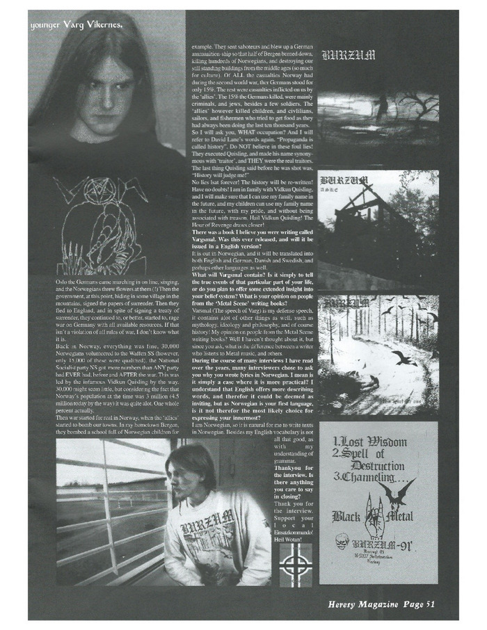 Heresy Magazine #3, 1998
