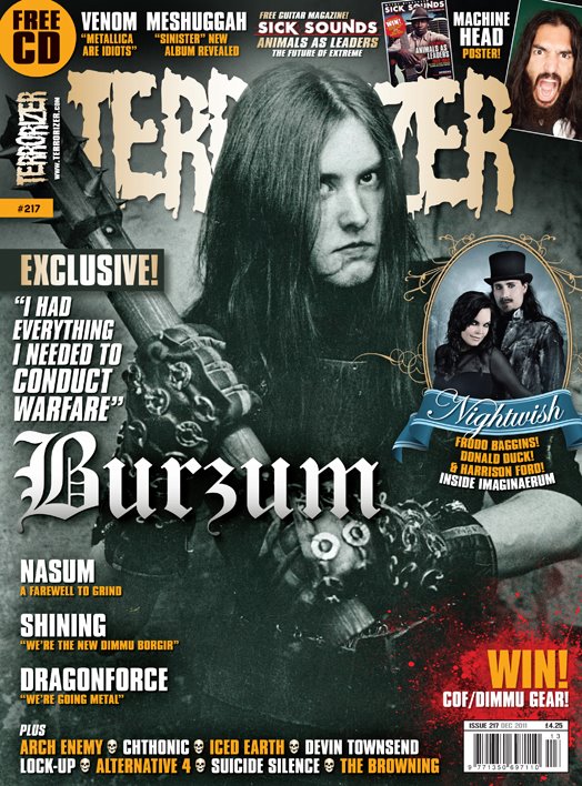 Terrorizer copertina rivista (2011)