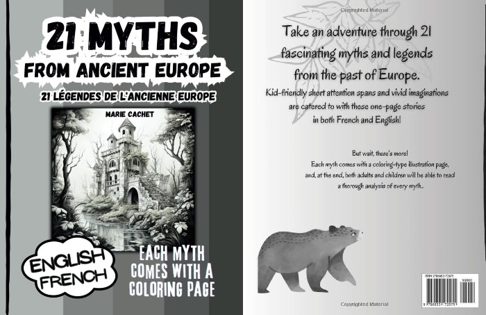 Marie Cachet - 21 Myths from Ancient Europe (2023)