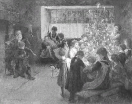 Альберт Шевалье Тейлер, Рождественская ёлка (1911)