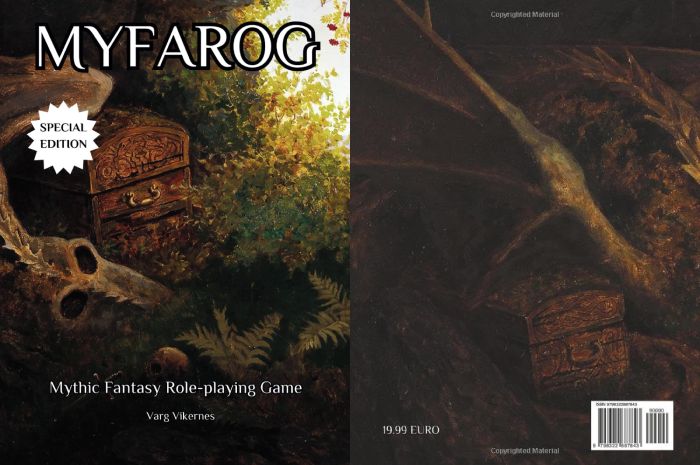 Varg Vikernes - MYFAROG: Mythic Fantasy Role-playing Game - SPECIAL EDITION (2024)